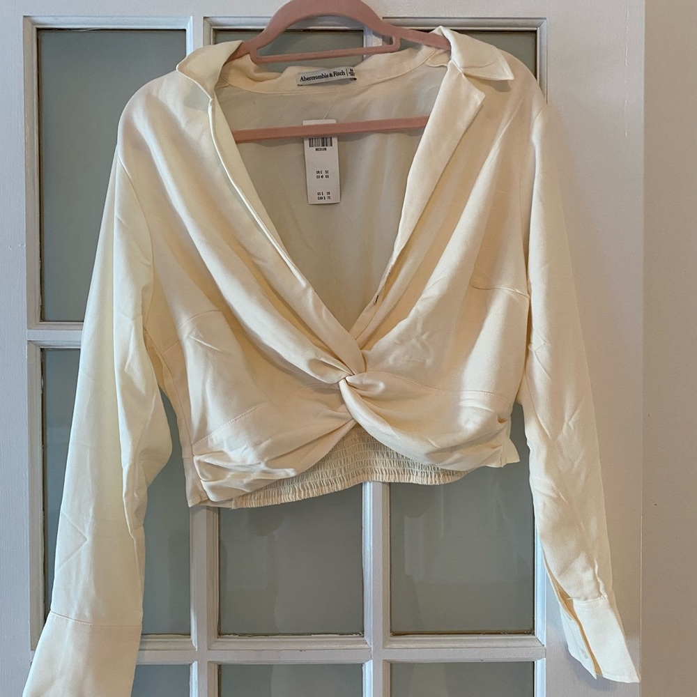 Abercrombie and Fitch Cropped Blouse